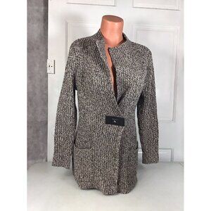 Magaschoni Wool Cardigan Sweater Womens XS